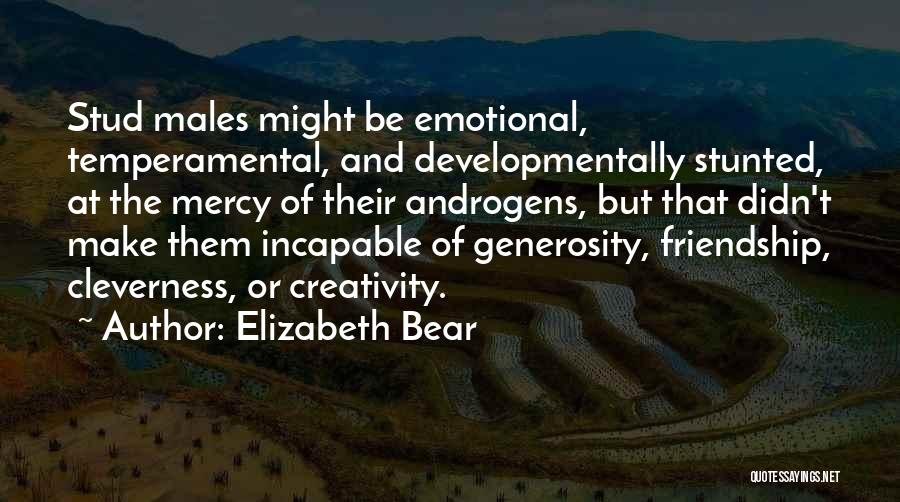 Women's Hormones Quotes By Elizabeth Bear