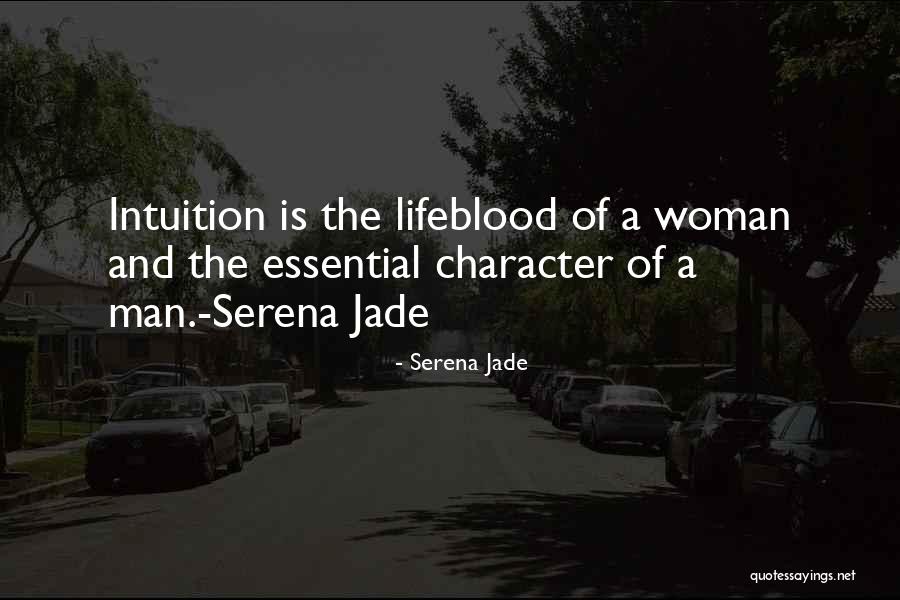 Women's Intuition Quotes By Serena Jade