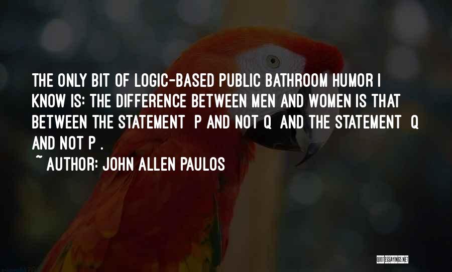 Women's Logic Quotes By John Allen Paulos