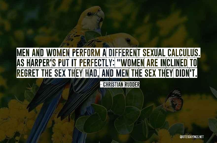 Women's Quotes By Christian Rudder