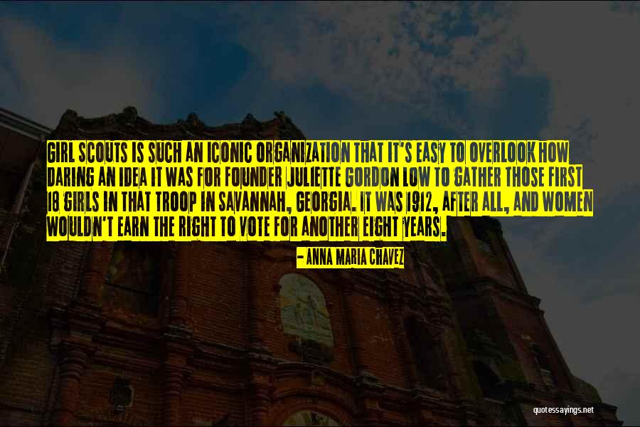 Women's Right To Vote Quotes By Anna Maria Chavez