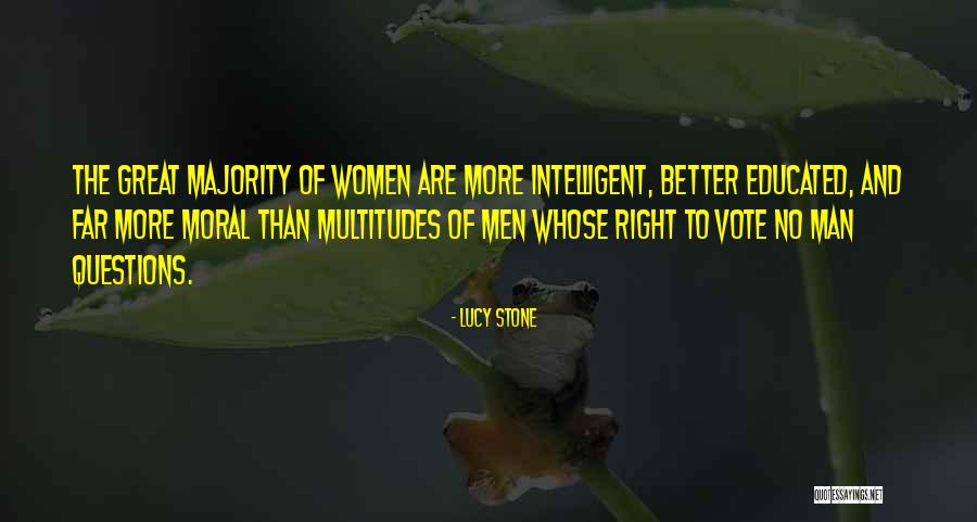 Women's Right To Vote Quotes By Lucy Stone