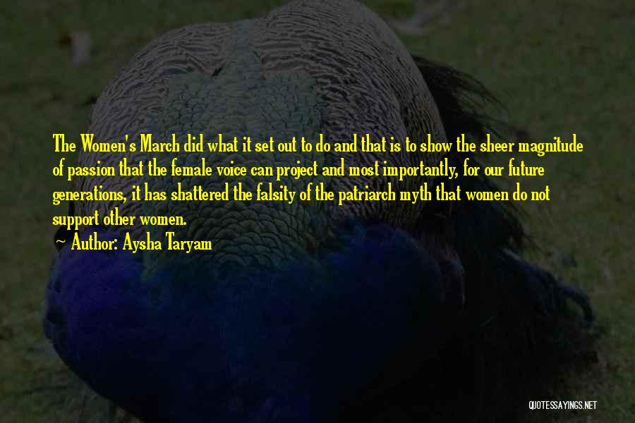 Women's Rights And Equality Quotes By Aysha Taryam