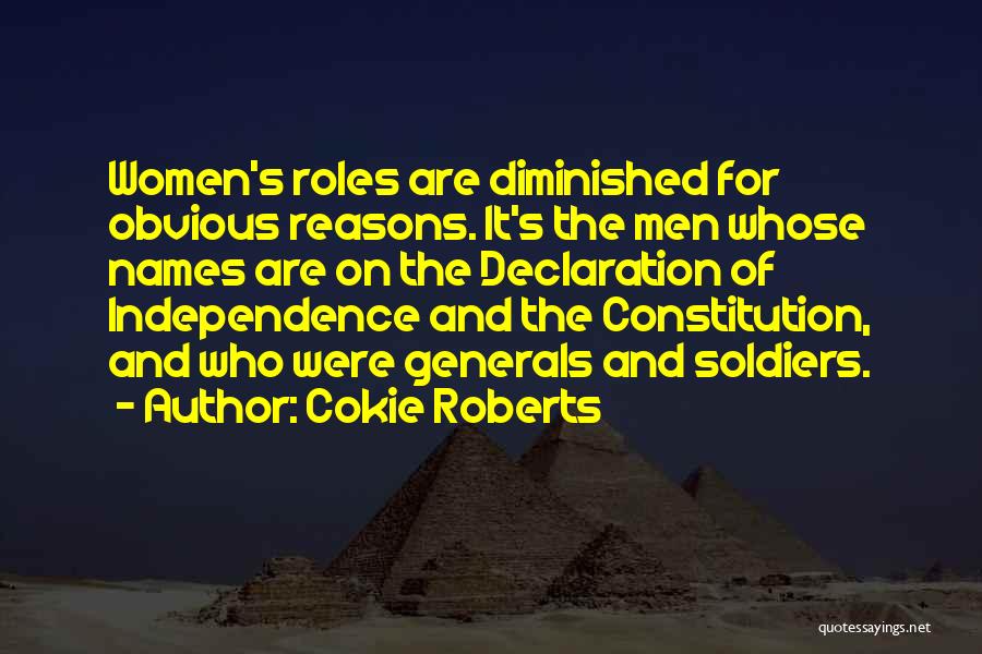 Women's Roles Quotes By Cokie Roberts