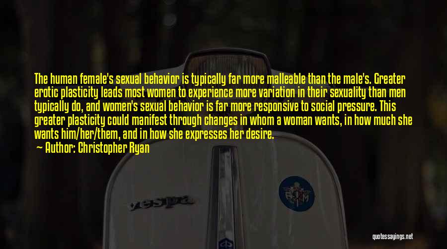 Women's Sexuality Quotes By Christopher Ryan