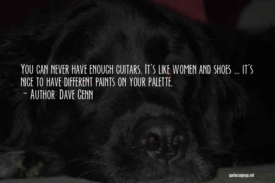 Women's Shoes Quotes By Dave Genn