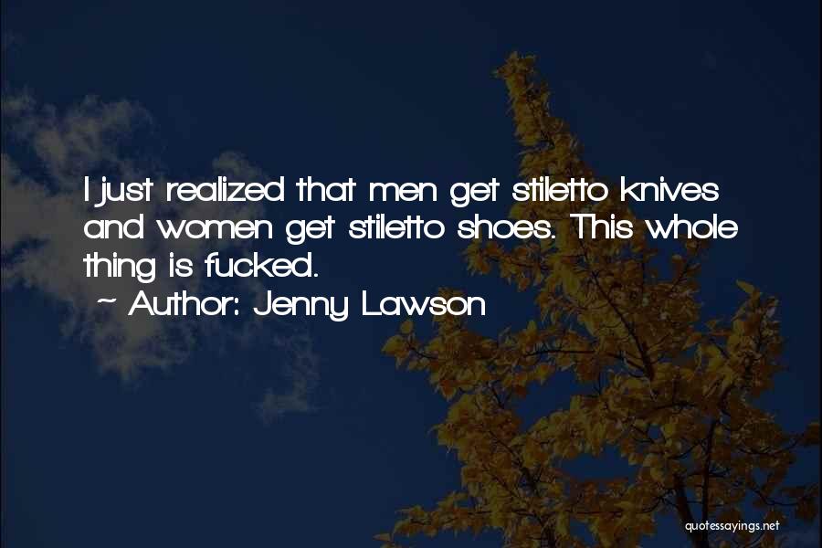 Women's Shoes Quotes By Jenny Lawson