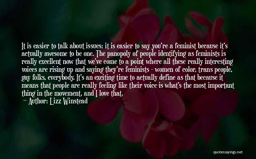 Women's Voices Quotes By Lizz Winstead