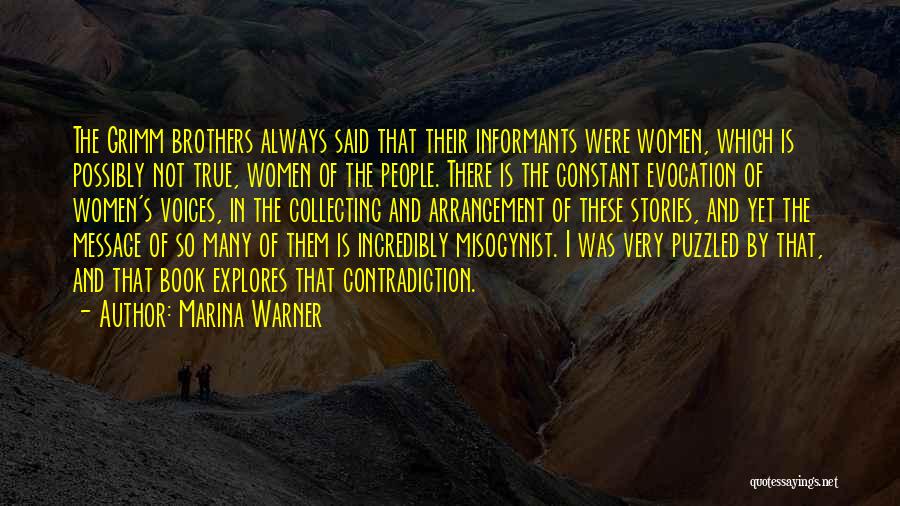 Women's Voices Quotes By Marina Warner