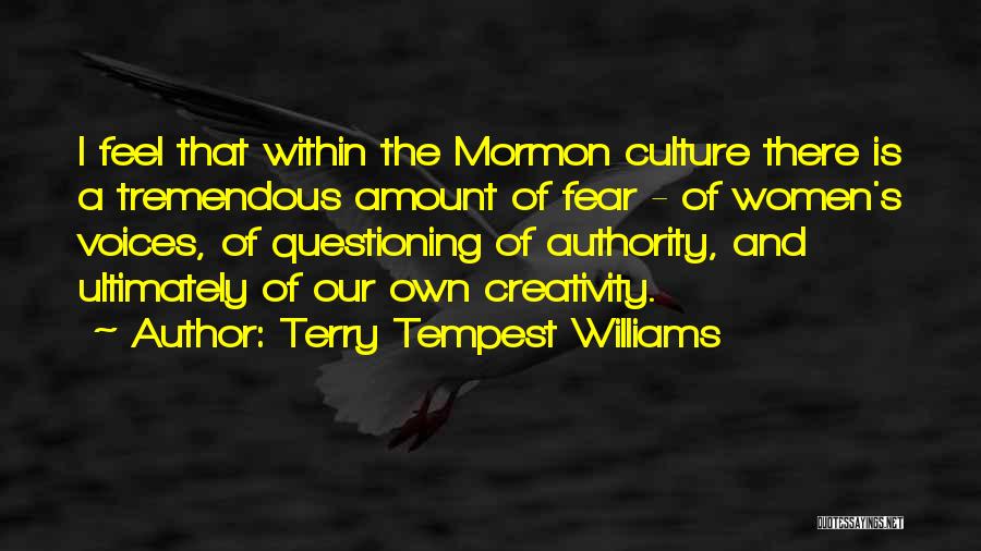 Women's Voices Quotes By Terry Tempest Williams