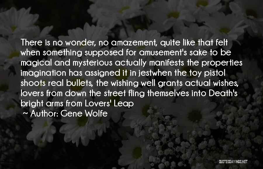 Wonder Amazement Quotes By Gene Wolfe