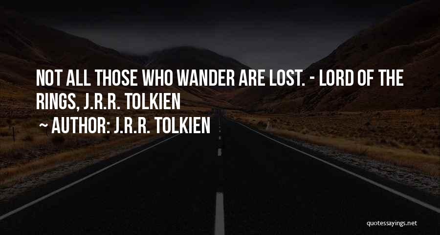 Wonder And Wander Quotes By J.R.R. Tolkien