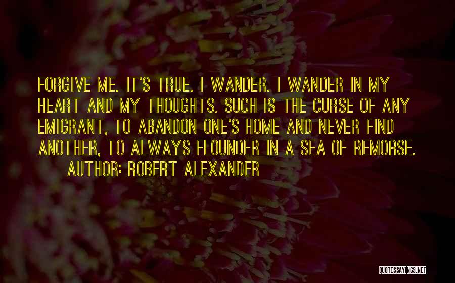 Wonder And Wander Quotes By Robert Alexander
