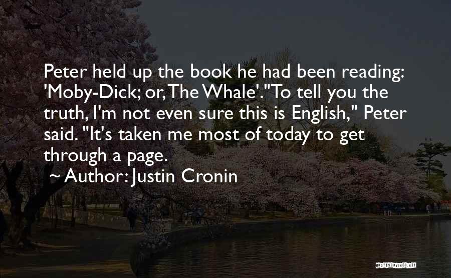 Wonder Book Justin Quotes By Justin Cronin