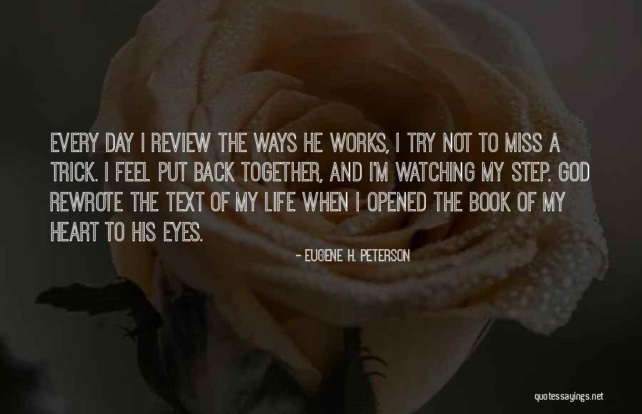 Wonder Book Review Quotes By Eugene H. Peterson Wonder Book Review Quotes By Eugene H. Peterson