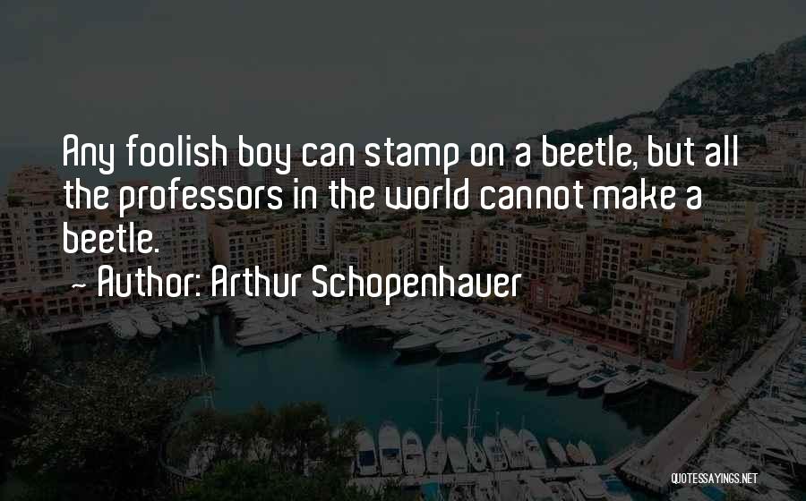 Wonder Boy Quotes By Arthur Schopenhauer