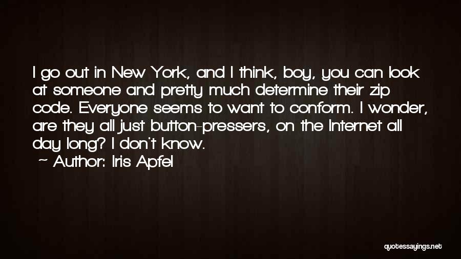 Wonder Boy Quotes By Iris Apfel