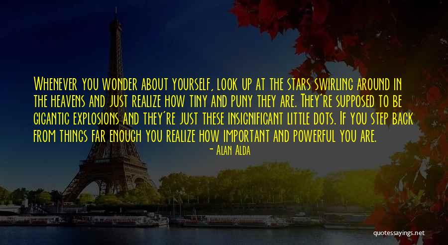 Wonder Important Quotes By Alan Alda Wonder Important Quotes By Alan Alda