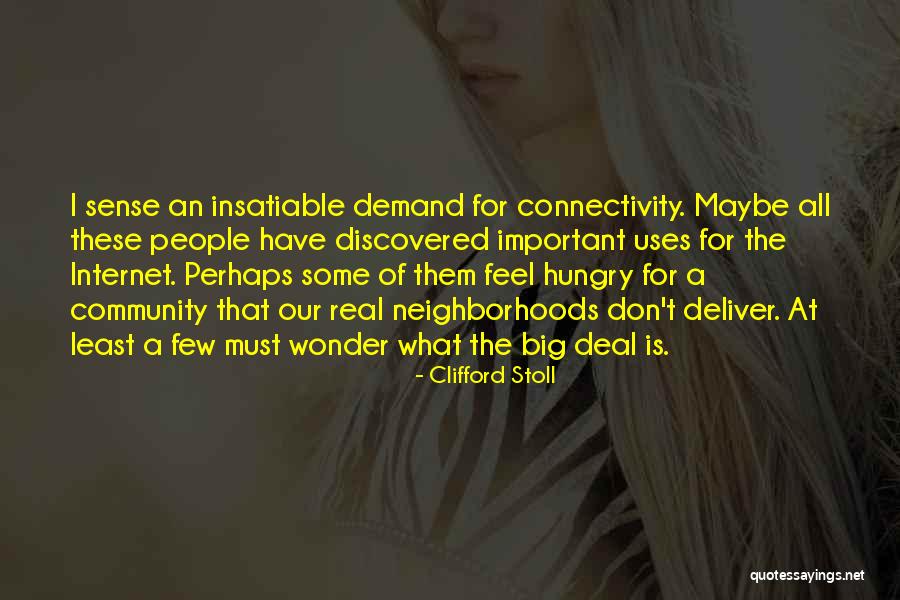 Wonder Important Quotes By Clifford Stoll Wonder Important Quotes By Clifford Stoll