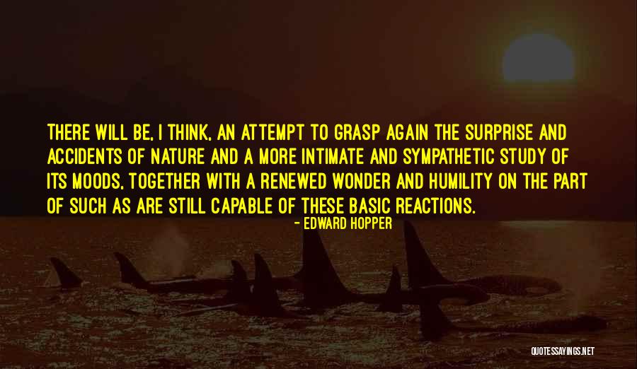 Wonder Of Nature Quotes By Edward Hopper