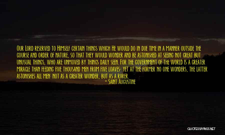 Wonder Of Nature Quotes By Saint Augustine Wonder Of Nature Quotes By Saint Augustine