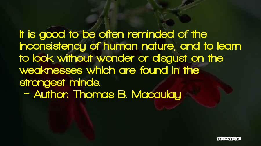 Wonder Of Nature Quotes By Thomas B. Macaulay