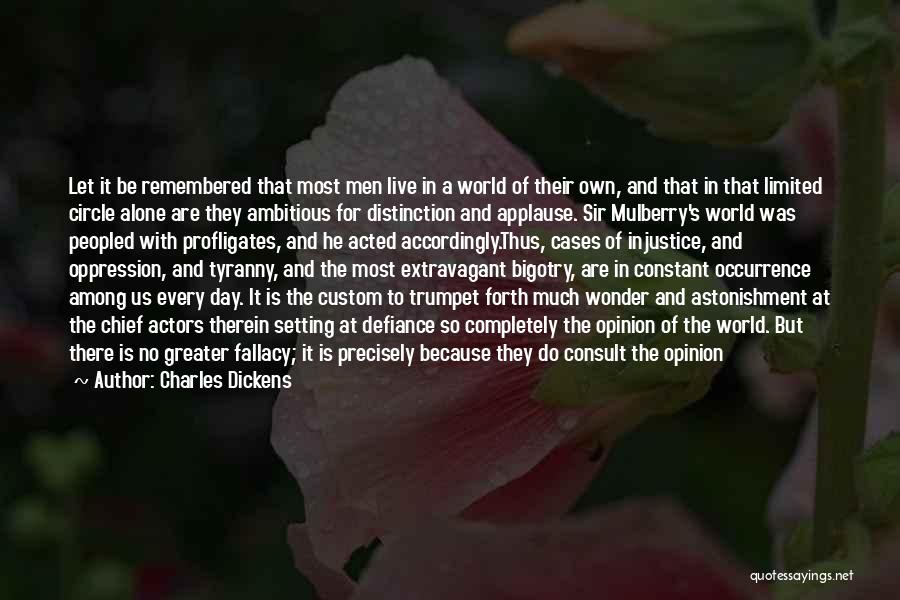 Wonder Of The World Quotes By Charles Dickens