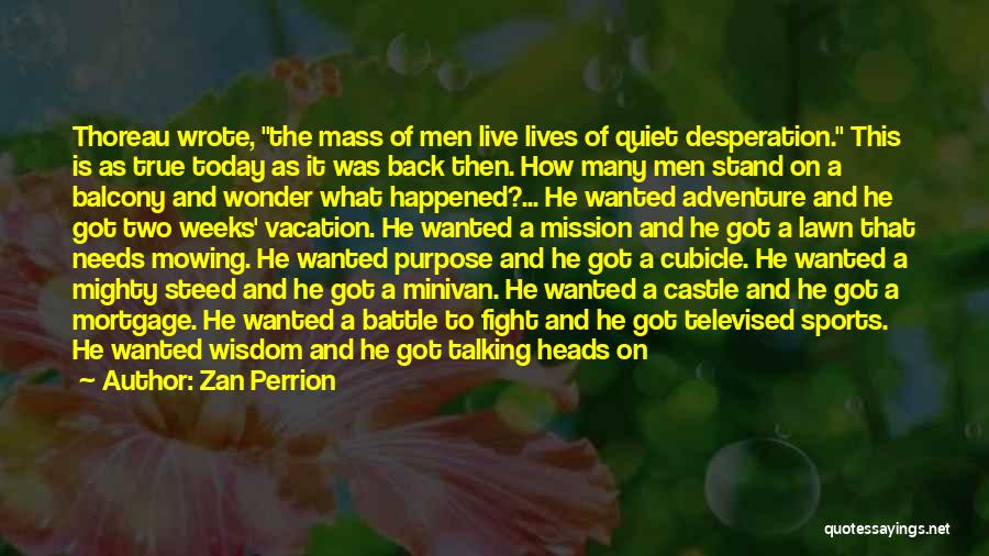 Wonder What Happened Quotes By Zan Perrion