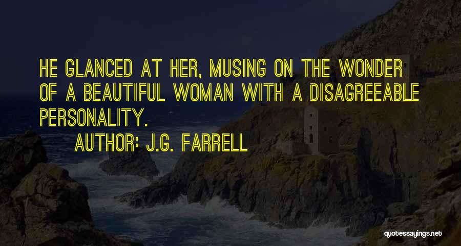 Wonder Woman Quotes By J.G. Farrell