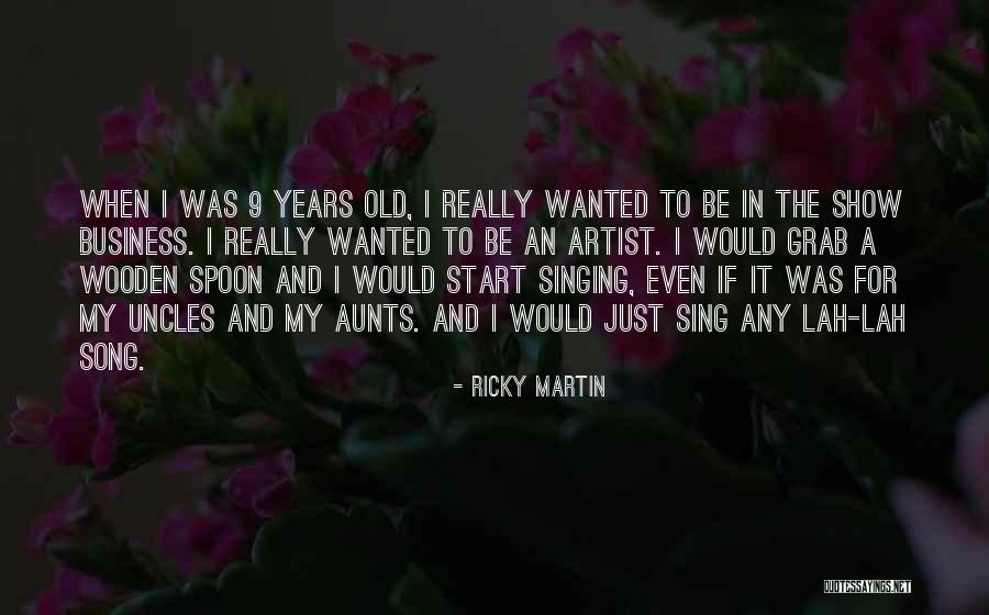 Wonder Years Song Quotes By Ricky Martin Wonder Years Song Quotes By Ricky Martin