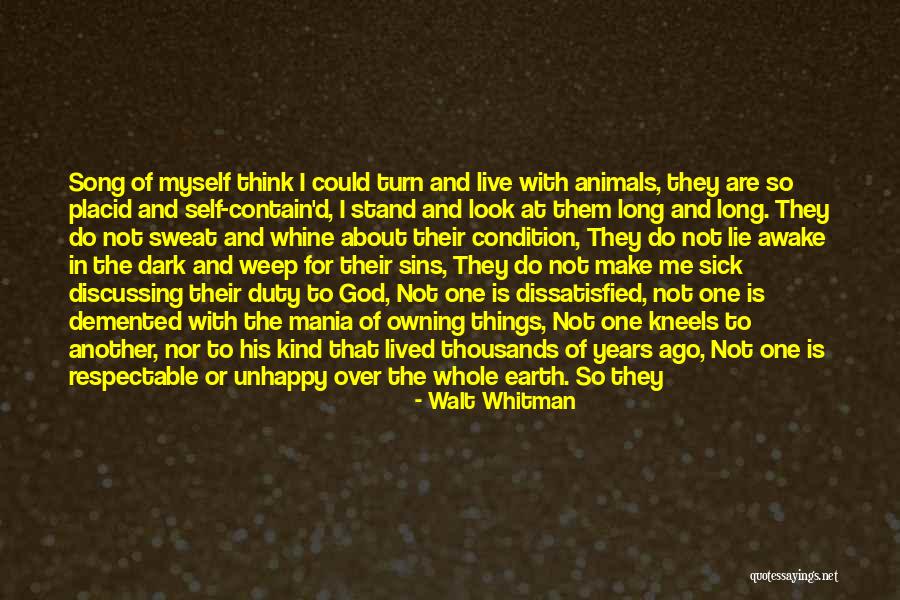 Wonder Years Song Quotes By Walt Whitman Wonder Years Song Quotes By Walt Whitman