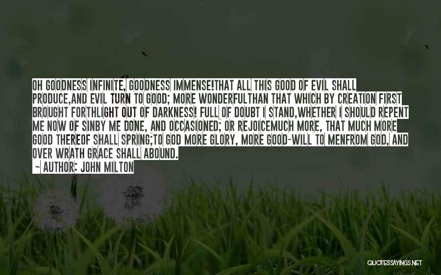 Wonderful Creation Of God Quotes By John Milton