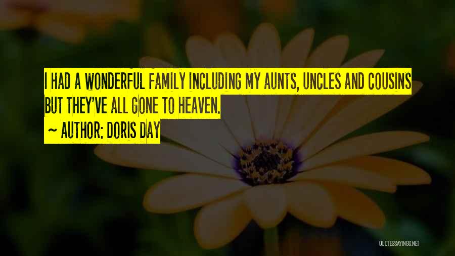 Wonderful Family Quotes By Doris Day
