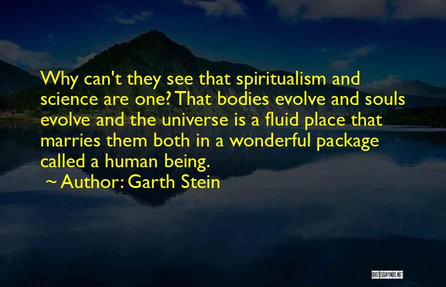 Wonderful Human Being Quotes By Garth Stein