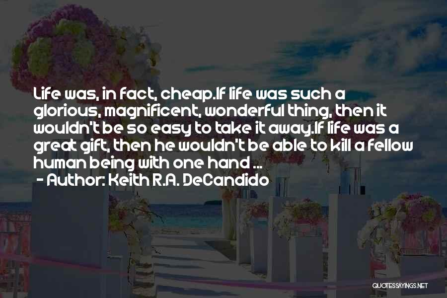 Wonderful Human Being Quotes By Keith R.A. DeCandido