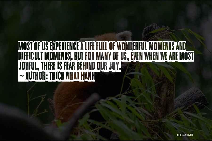 Wonderful Moments Quotes By Thich Nhat Hanh