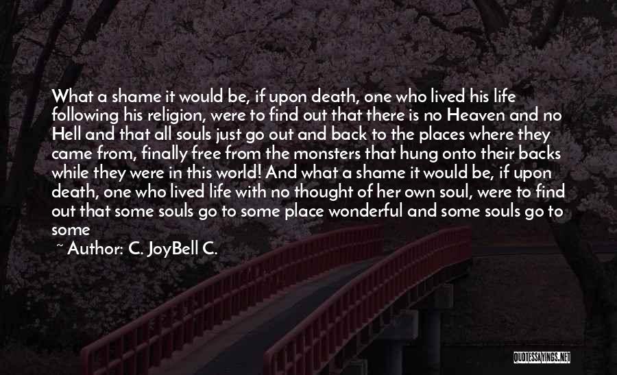 Wonderful Places Quotes By C. JoyBell C.