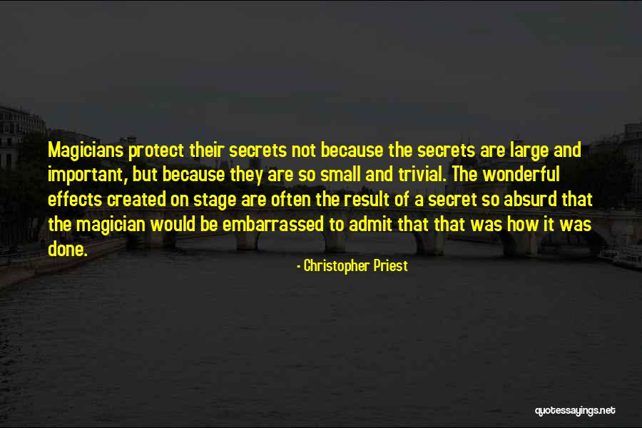 Wonderful Secret Quotes By Christopher Priest Wonderful Secret Quotes By Christopher Priest
