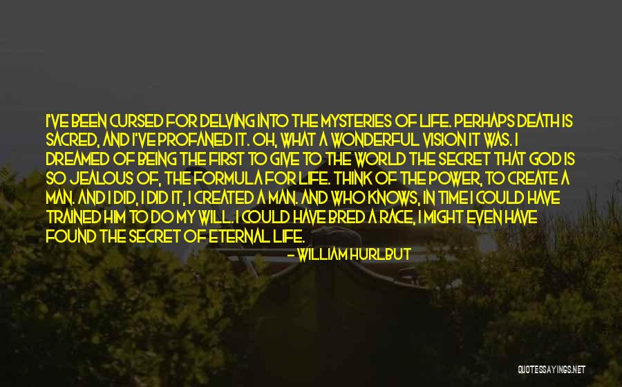 Wonderful Secret Quotes By William Hurlbut Wonderful Secret Quotes By William Hurlbut