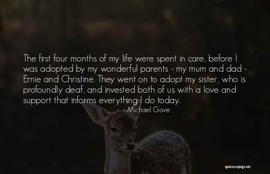 Wonderful Sister Quotes By Michael Gove Wonderful Sister Quotes By Michael Gove