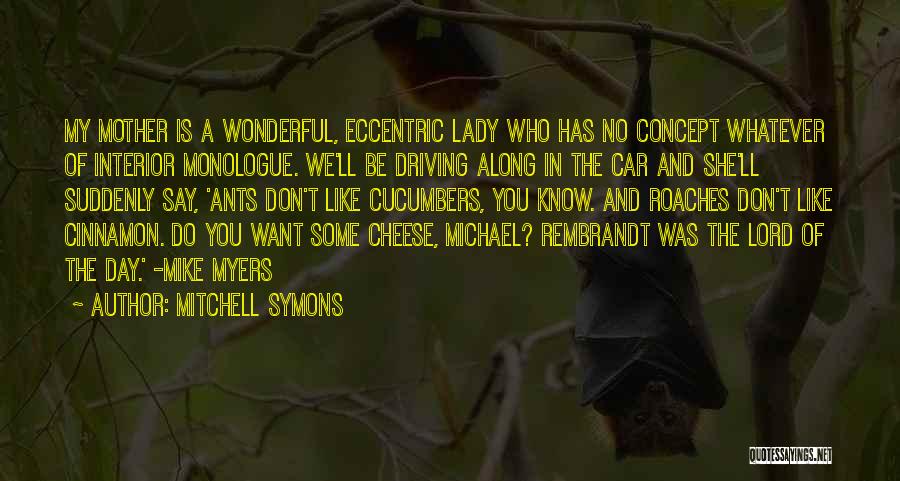 Wonderful Sons Quotes By Mitchell Symons