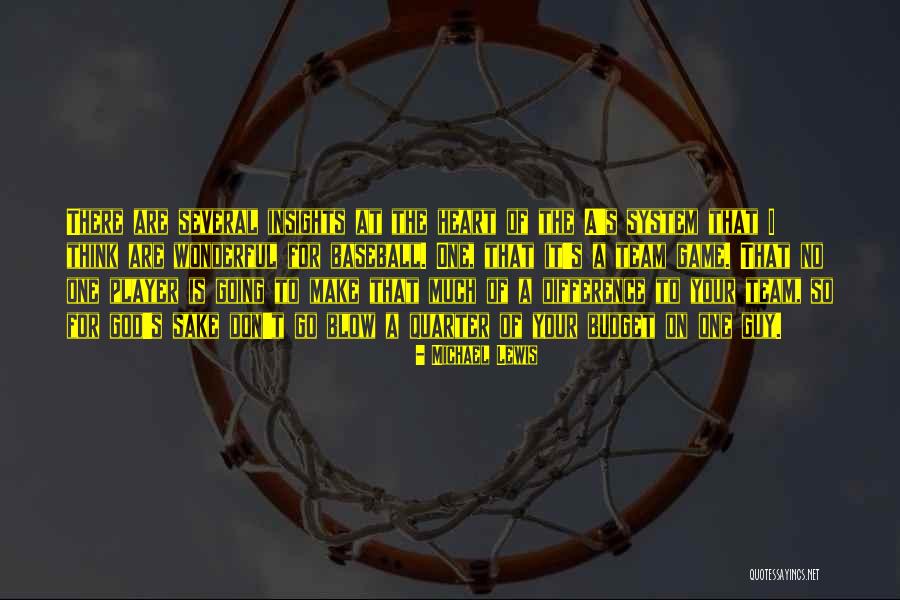 Wonderful Team Quotes By Michael Lewis Wonderful Team Quotes By Michael Lewis