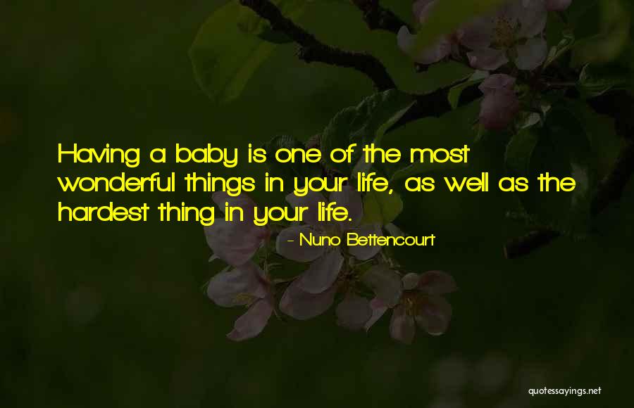Wonderful Things In Life Quotes By Nuno Bettencourt Wonderful Things In Life Quotes By Nuno Bettencourt