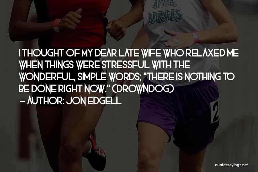 Wonderful Things Quotes By Jon Edgell