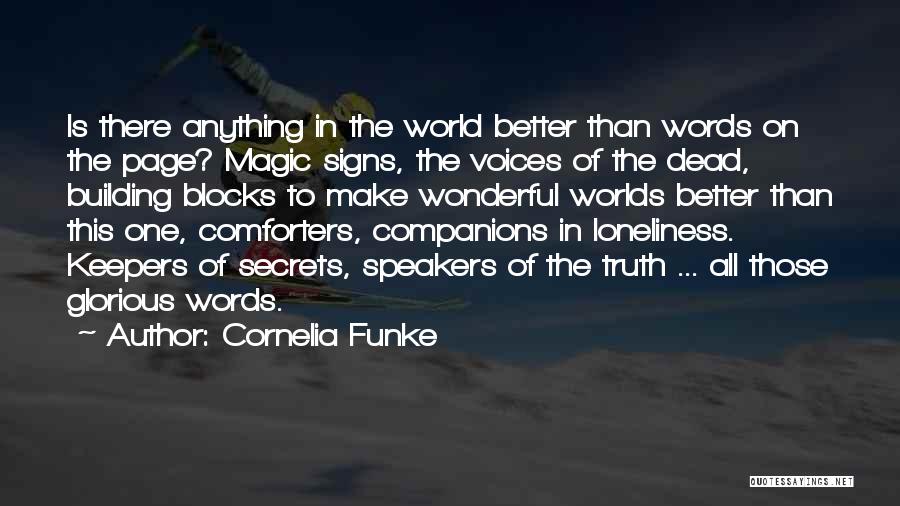 Wonderful World Of Quotes By Cornelia Funke