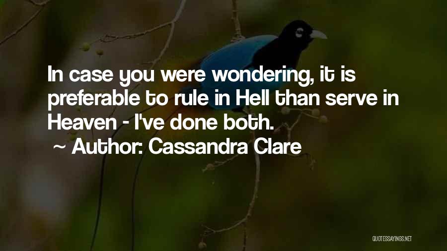 Wondering What Someone Is Doing Quotes By Cassandra Clare