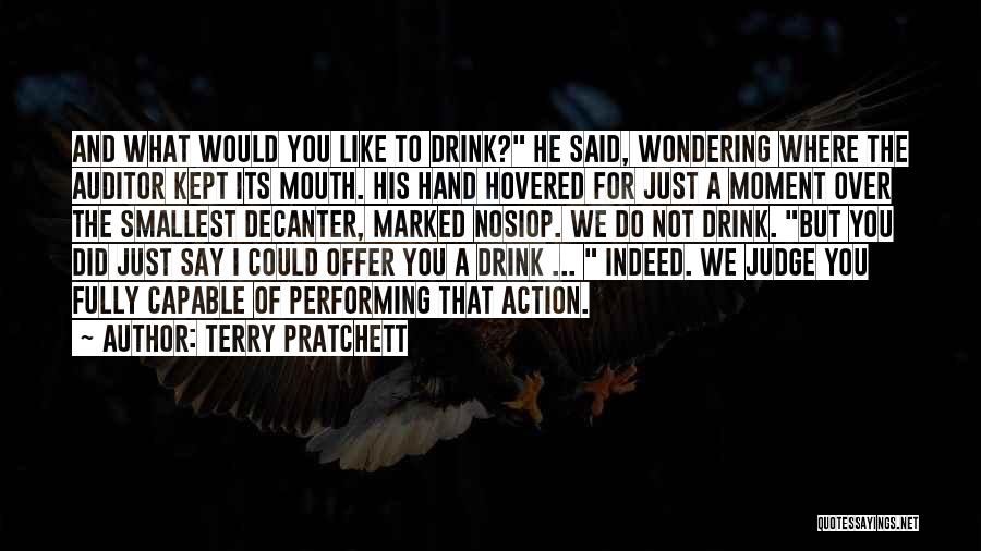 Wondering What To Do Quotes By Terry Pratchett