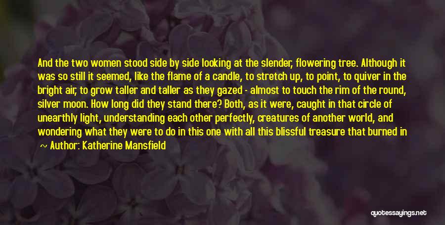 Wondering Where You Stand Quotes By Katherine Mansfield