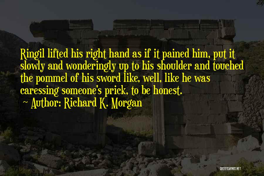 Wonderingly Quotes By Richard K. Morgan