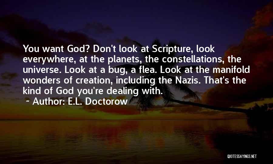 Wonders Of God's Creation Quotes By E.L. Doctorow